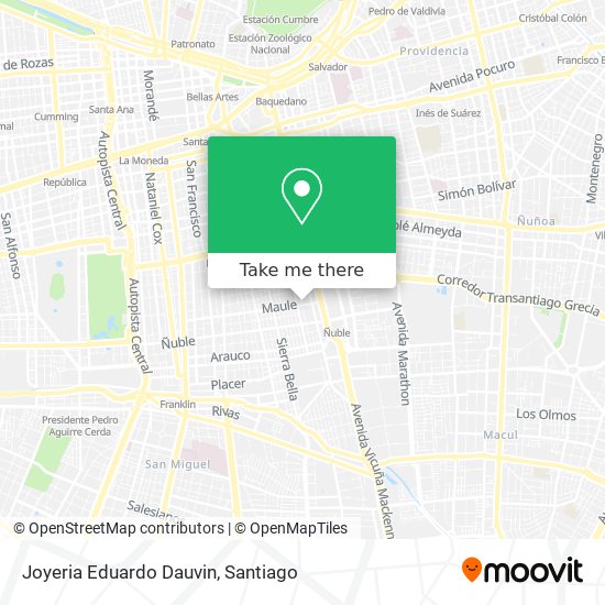 Joyeria Eduardo Dauvin map