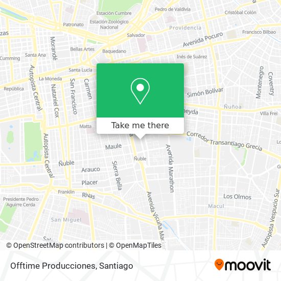 Offtime Producciones map