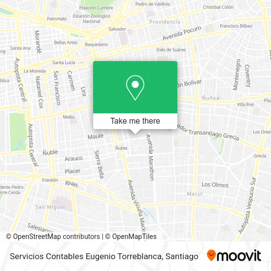 Servicios Contables Eugenio Torreblanca map