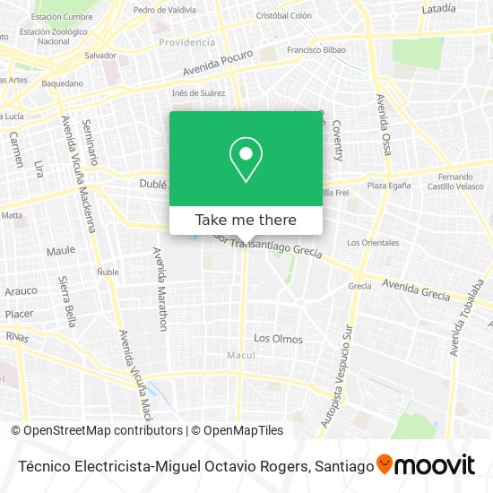 Mapa de Técnico Electricista-Miguel Octavio Rogers