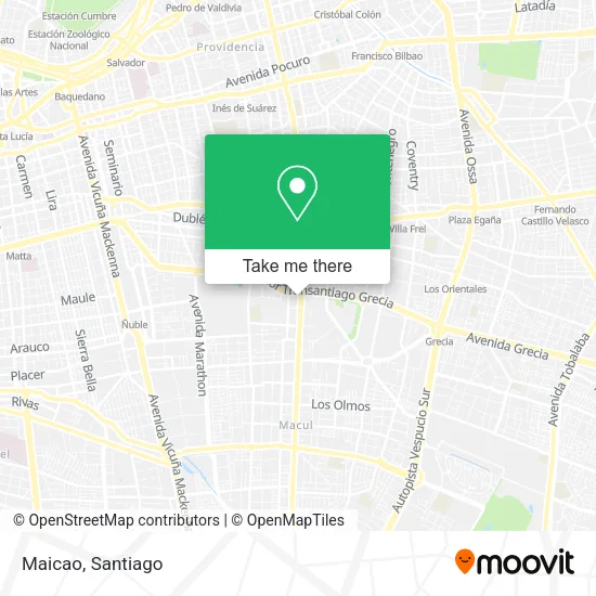 Maicao map