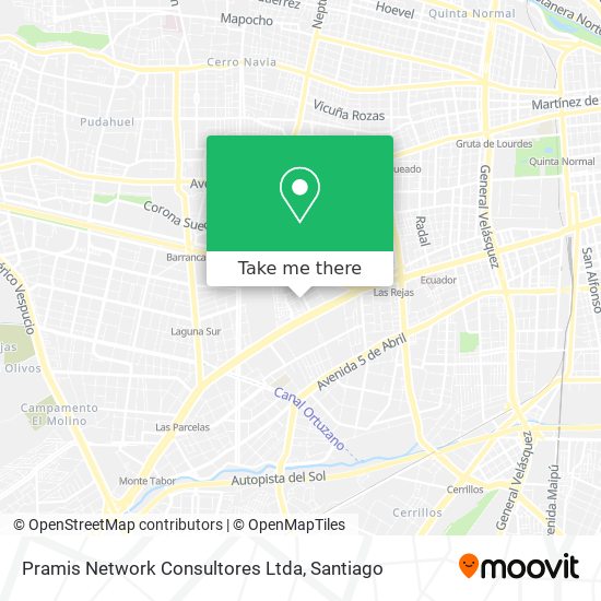 Pramis Network Consultores Ltda map