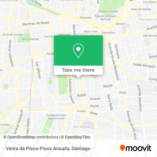 Venta de Pisos-Pisos Ansada map