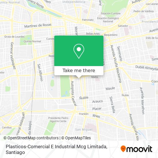 Plasticos-Comercial E Industrial Mcg Limitada map