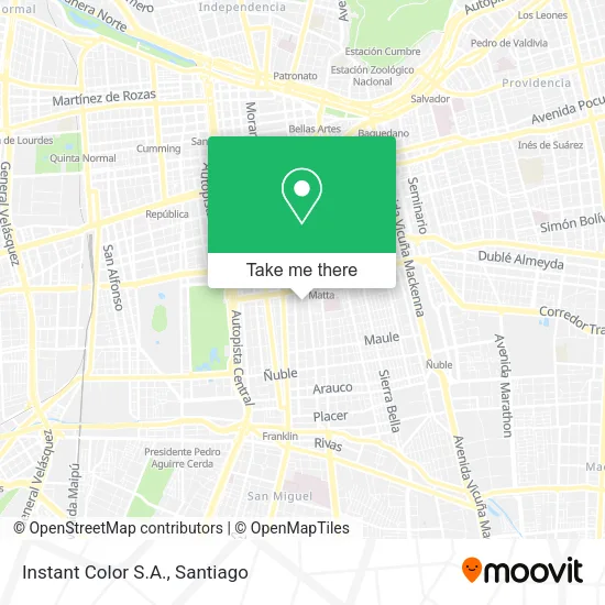 Instant Color S.A. map