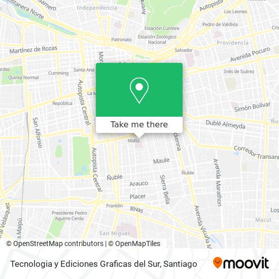 Mapa de Tecnologia y Ediciones Graficas del Sur