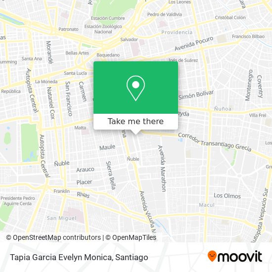 Tapia Garcia Evelyn Monica map