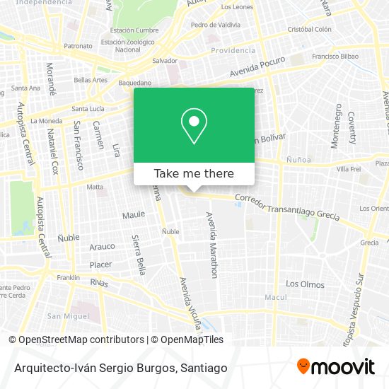 Mapa de Arquitecto-Iván Sergio Burgos