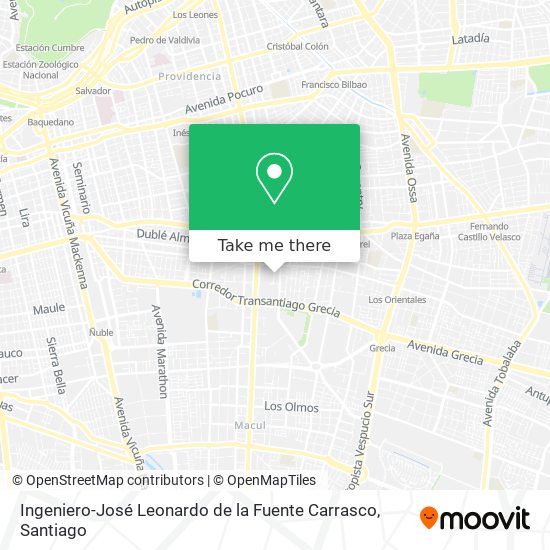 Ingeniero-José Leonardo de la Fuente Carrasco map