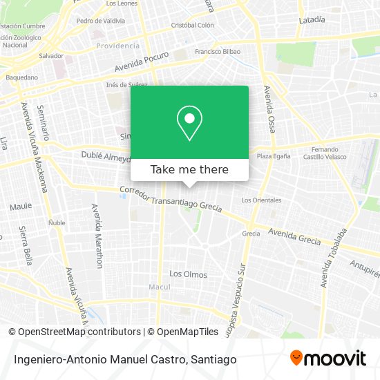 Ingeniero-Antonio Manuel Castro map