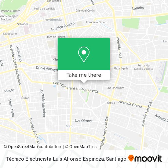 Mapa de Técnico Electricista-Luis Alfonso Espinoza