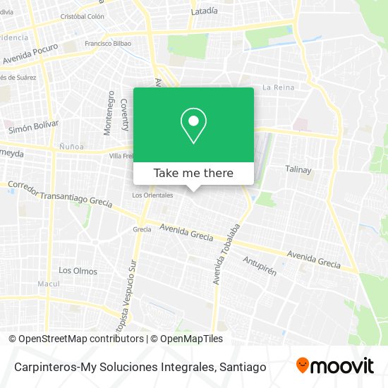 Carpinteros-My Soluciones Integrales map