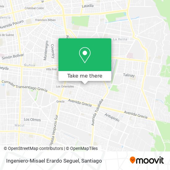 Ingeniero-Misael Erardo Seguel map