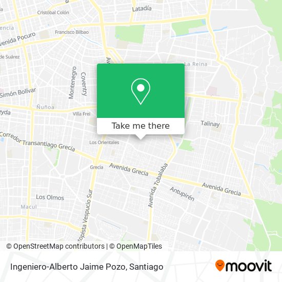 Ingeniero-Alberto Jaime Pozo map