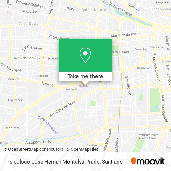 Psicologo-José Hernán Montalva Prado map