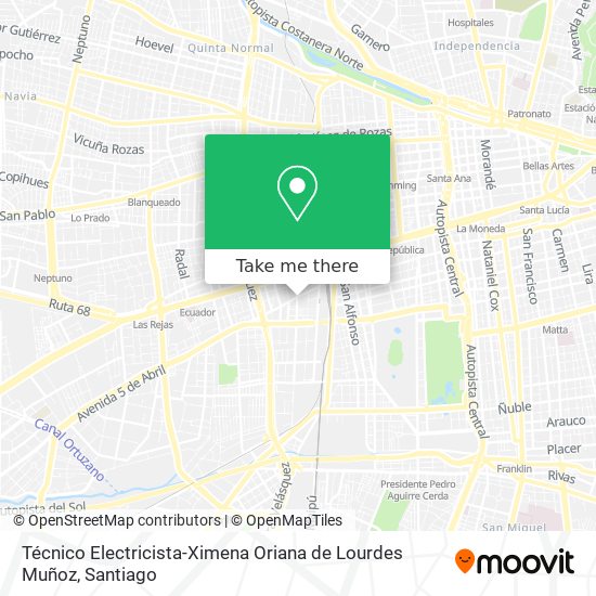 Técnico Electricista-Ximena Oriana de Lourdes Muñoz map