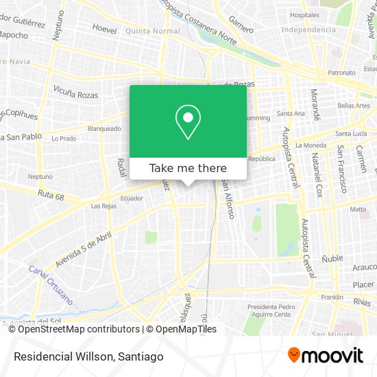 Mapa de Residencial Willson