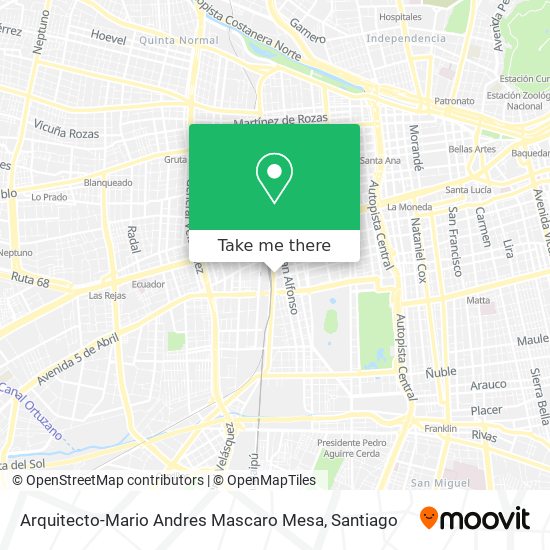 Mapa de Arquitecto-Mario Andres Mascaro Mesa