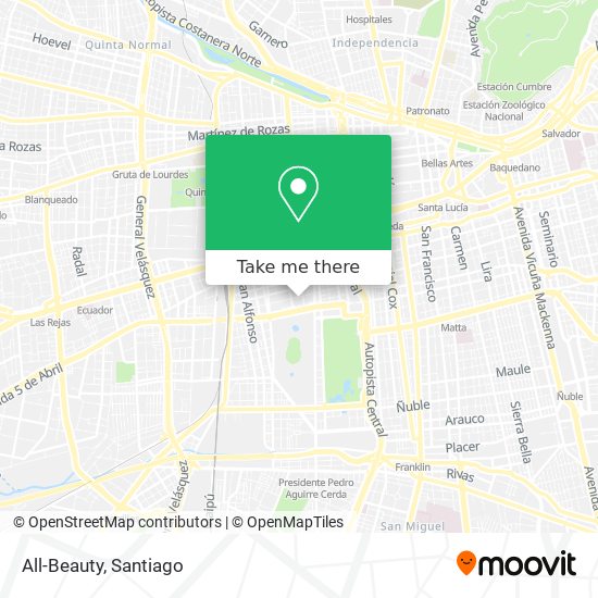 Mapa de All-Beauty