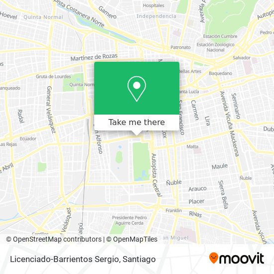 Licenciado-Barrientos Sergio map