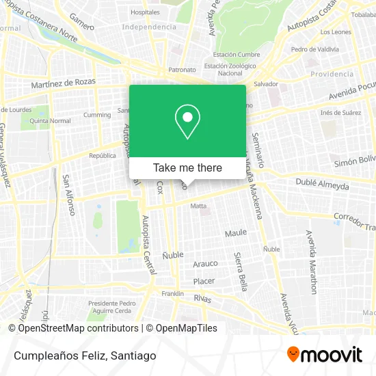 Cumpleaños Feliz map