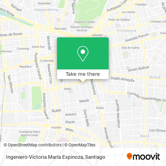 Mapa de Ingeniero-Victoria María Espinoza