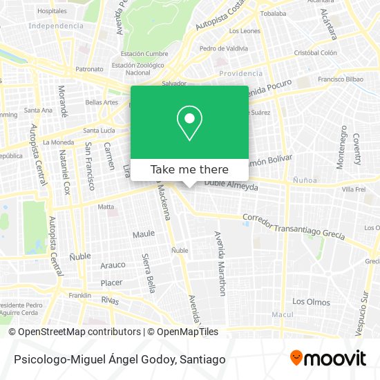 Mapa de Psicologo-Miguel Ángel Godoy