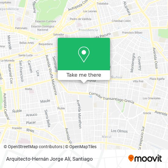 Arquitecto-Hernán Jorge Alí map
