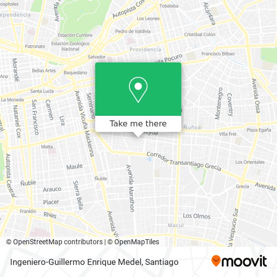 Ingeniero-Guillermo Enrique Medel map