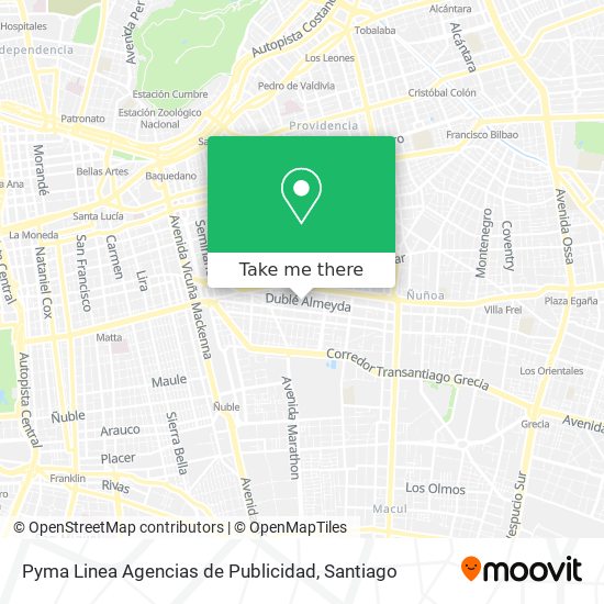 Mapa de Pyma Linea Agencias de Publicidad