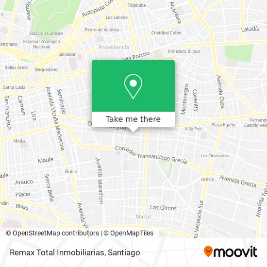 Remax Total Inmobiliarias map
