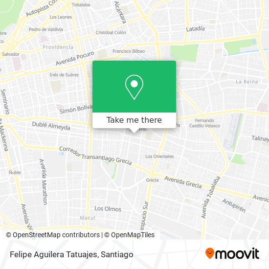 Mapa de Felipe Aguilera Tatuajes