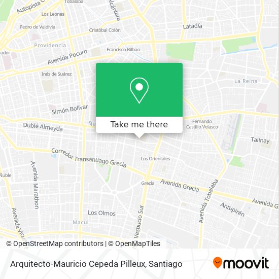 Arquitecto-Mauricio Cepeda Pilleux map