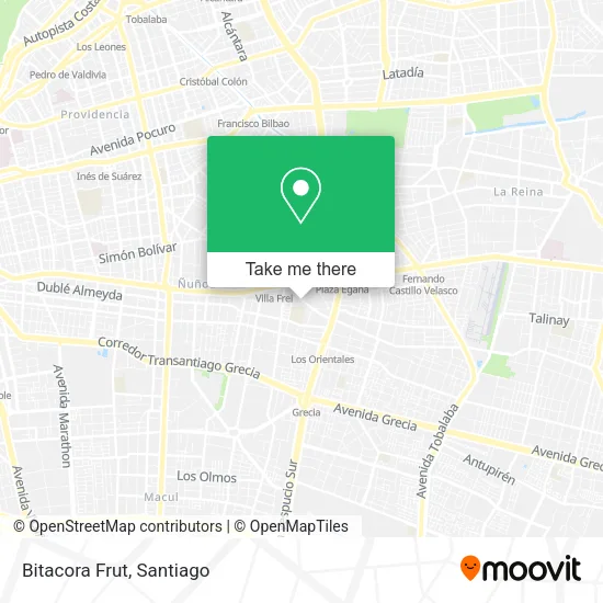 Mapa de Bitacora Frut