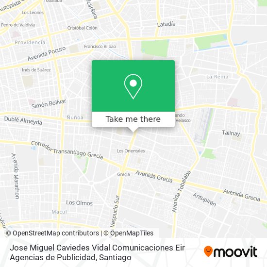 Jose Miguel Caviedes Vidal Comunicaciones Eir Agencias de Publicidad map