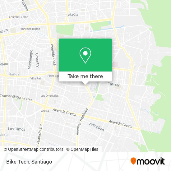 Bike-Tech map