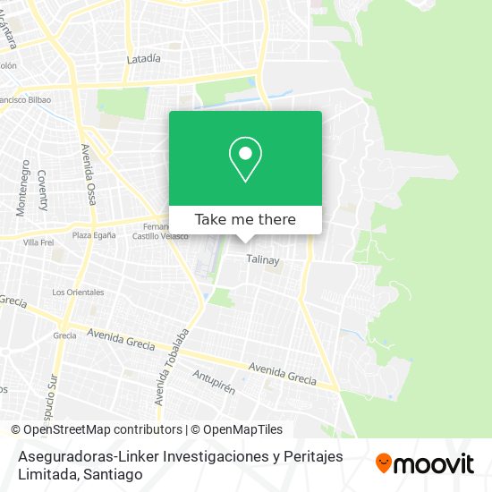 Aseguradoras-Linker Investigaciones y Peritajes Limitada map