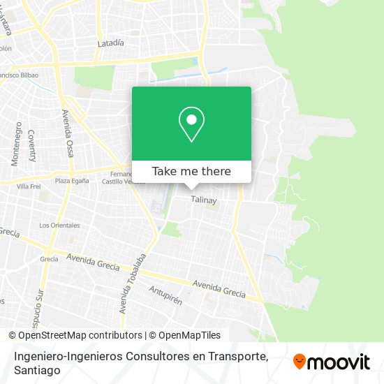 Ingeniero-Ingenieros Consultores en Transporte map