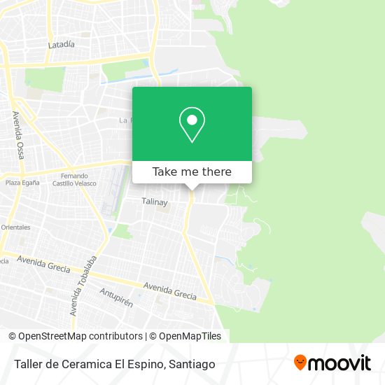 Taller de Ceramica El Espino map