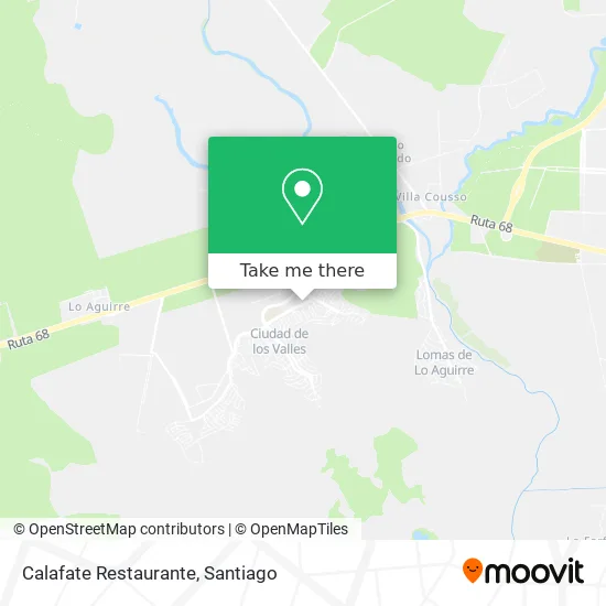 Calafate Restaurante map