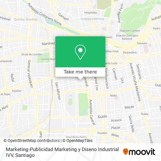 Marketing-Publicidad Marketing y Diseno Industrial IVV map