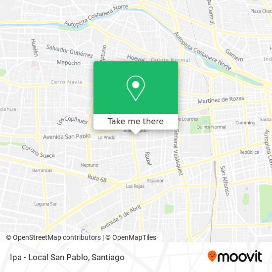 Ipa - Local San Pablo map