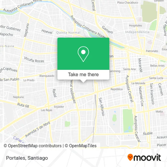 Portales map