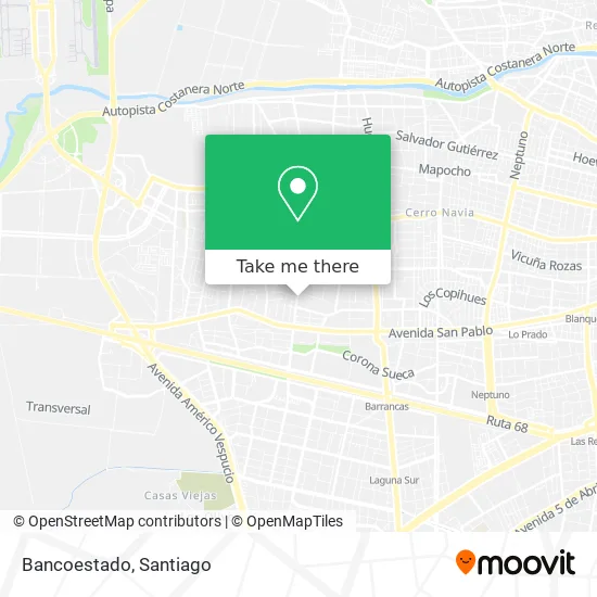 Bancoestado map