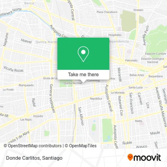 Donde Carlitos map