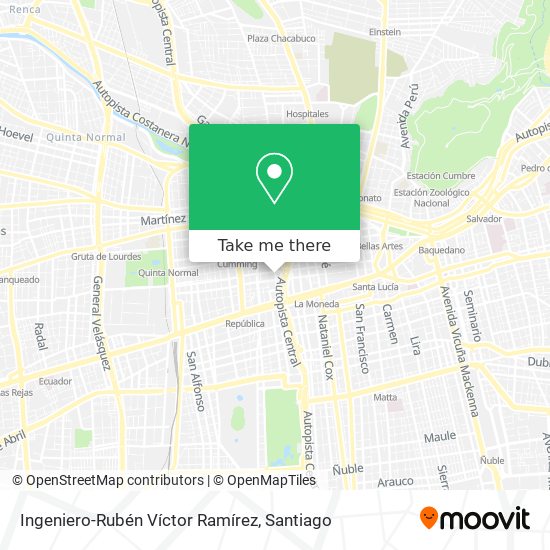Ingeniero-Rubén Víctor Ramírez map
