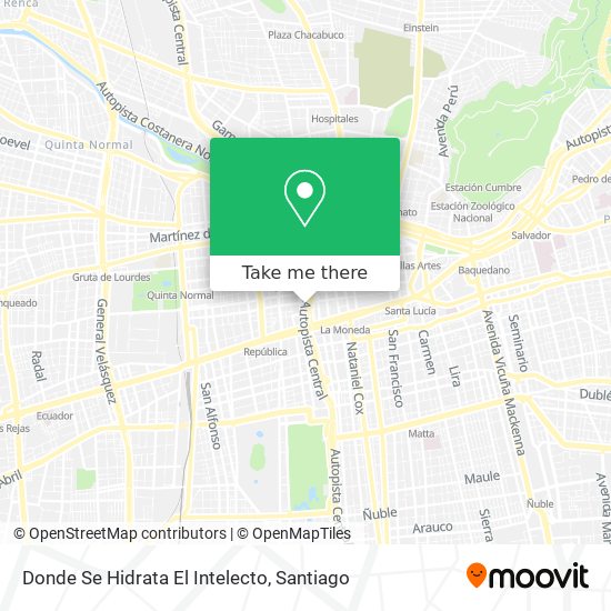 Donde Se Hidrata El Intelecto map