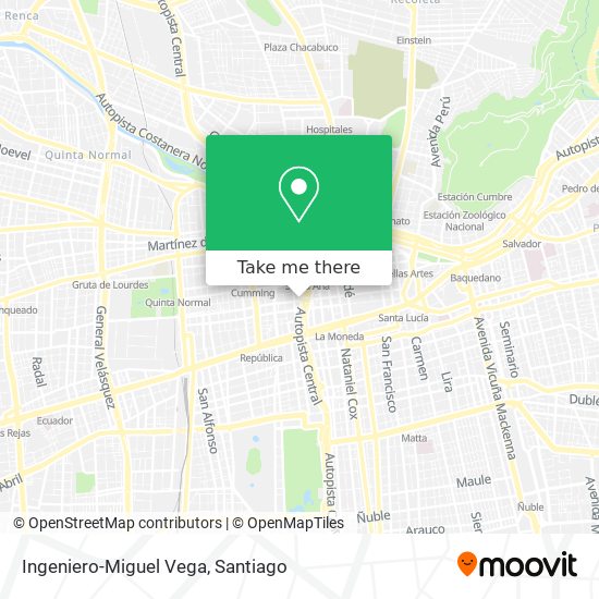 Ingeniero-Miguel Vega map