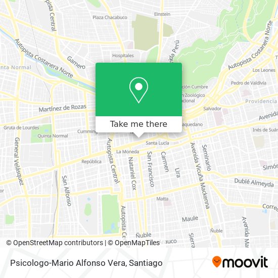 Psicologo-Mario Alfonso Vera map