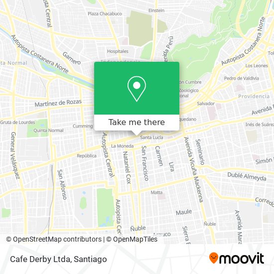 Cafe Derby Ltda map